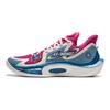 Li Ning SONIC 11 Astro S2 Плоская Текстиль, Синтетическая Кожа Амортизация Скользкая Износостойкая Низкий верх ABAT021-7