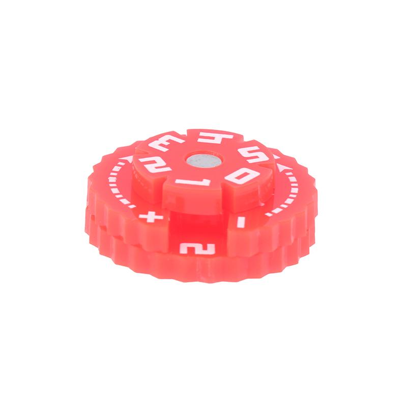 Высококачественный 25-миллиметровый счетчик ран 0-59 случайных цветов, инновационный и практичный счетчик для настольных игр