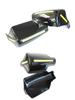 Universal Knuckle Left and Mounting Bracket Set Motorcycle Coldproof Hand Visors Guards, Right, [ADVANTAGE] Windproof, Guards, (Black)