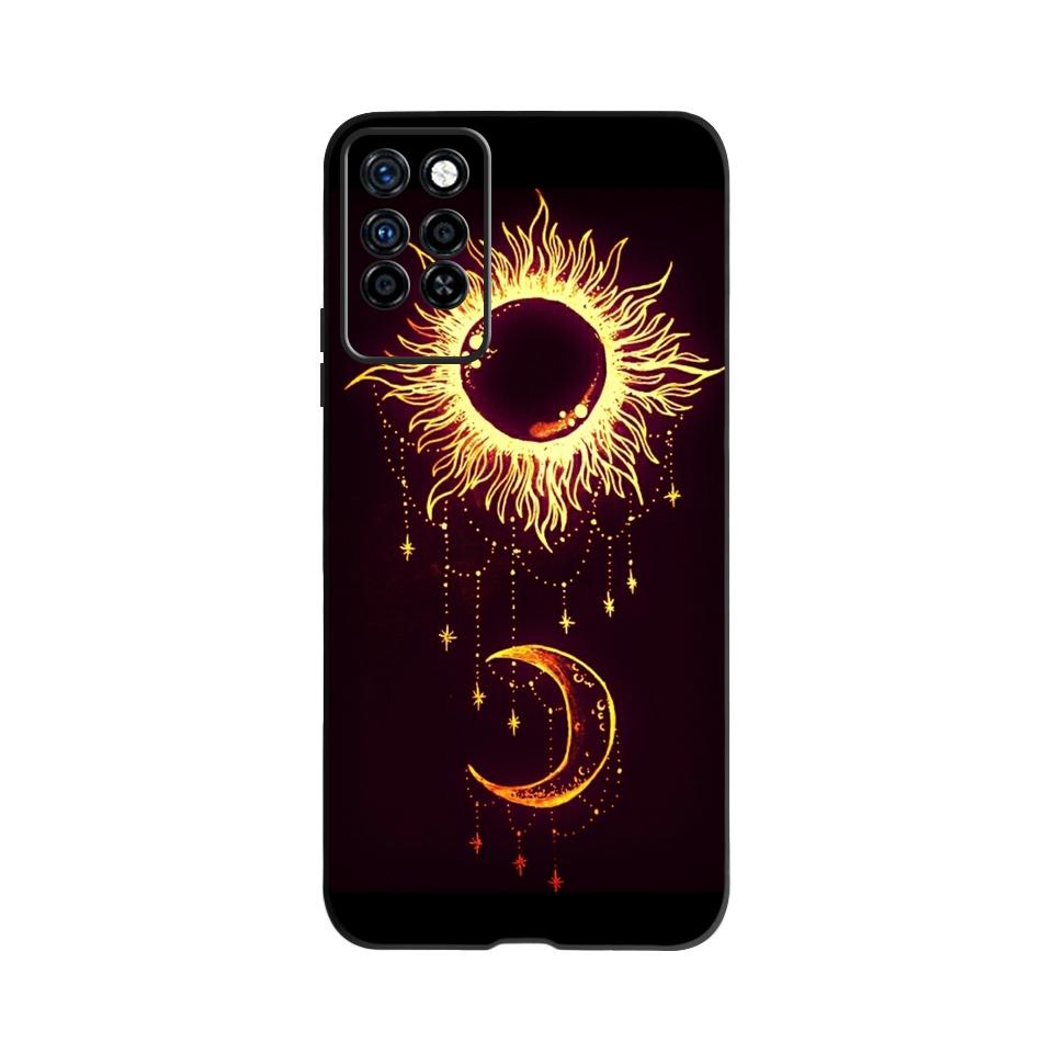 Милый Чехол Для Infinix Note 10 Pro NFC X695C X695 Чехол Для Телефона Черный Силикон Мягкий Чехол Для Infinix Note 10 Funda Note10 Pro 6.95"