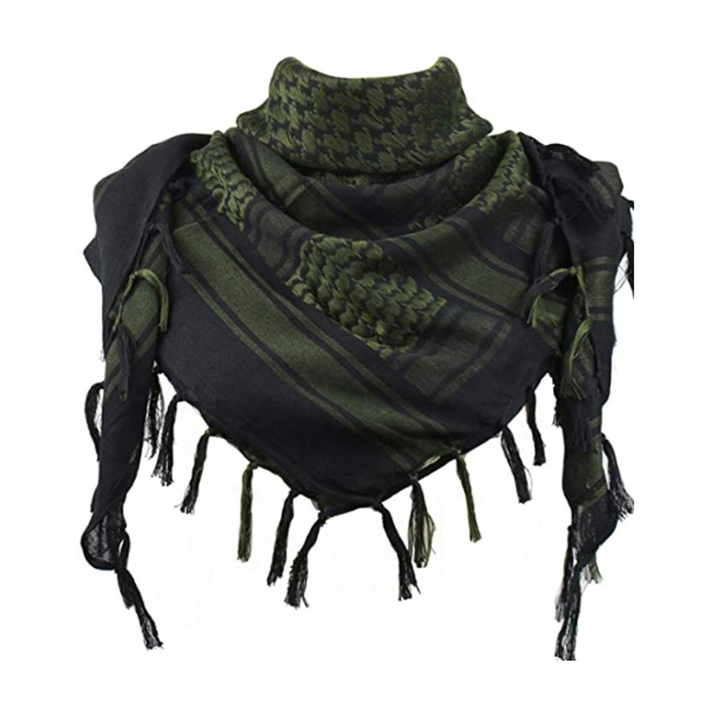 Stylish Shemagh Scarf Soft Jacquard Palestine Arab Shawl for Men Women Lightweight Arabian Dubai Headwrap Desert Scarf