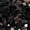 100 штук 10x11 мм треугольный безопасный нос со спинкой для поделок куклы-медведя
