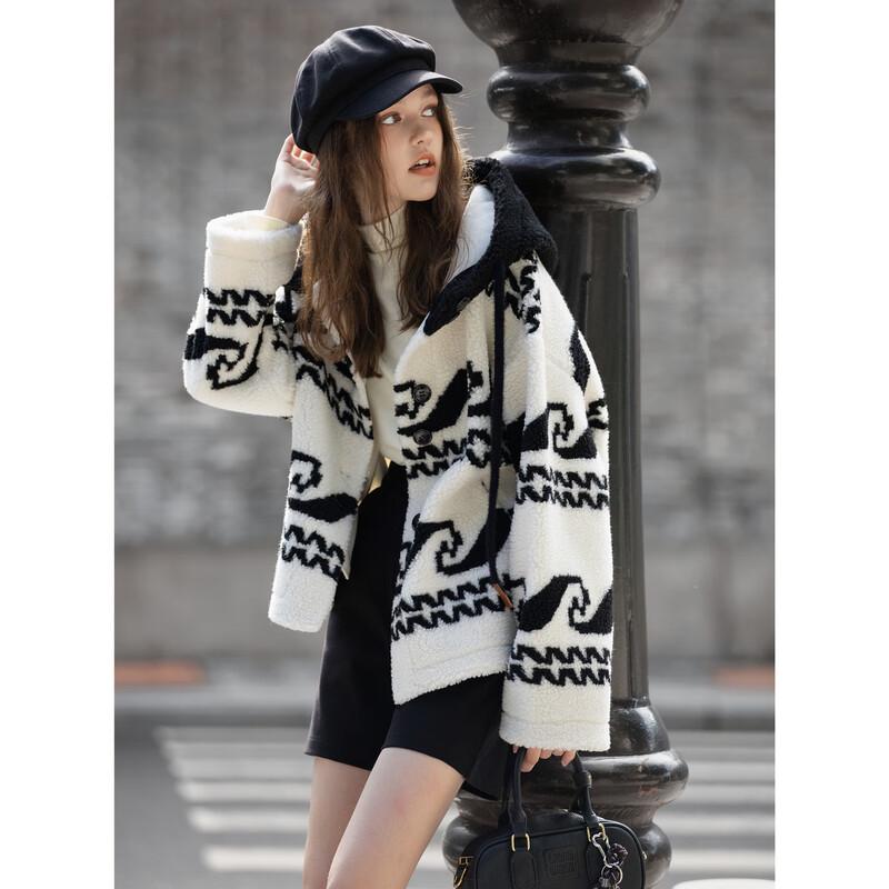 Короткая зимняя куртка TonLion 2025 с капюшоном из искусственного меха