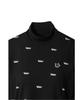 WAAC Logo Pattern Highneck Top Wwtbs26103Bkx