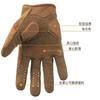 Tactical Cycling Gloves Men Outdoor Sports Touchscreen Compatible Anti-Slip Full Finger Nylon Riding Gear