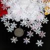 Multi-color Artificial Snowflakes DIY Snowflake Sequins Christmas Snowflakes Confetti New Year