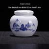 Junshenshi DU Blue & White Ceramic Storage Jar