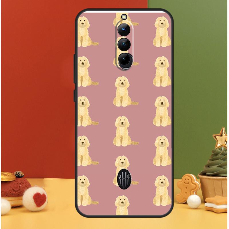 Brown Cockapoo Case For ZTE Nubia Red Magic 9 Pro Plus 8 8S Pro Plus RedMagic 6 7 6S 7S Pro 6R 5S 5G Cover
