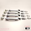 BDP1168-1 4 Piece Exterior Door Handle With Sensor Chrome Color 806B08422R for Renault Fluence Megane 3 Clio 4 Scenic 3 Captur 1