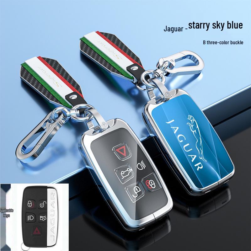Jaguar Key Cover for XEL, XFL, E-Pace, F-Pace, F-Type, XE, XF, I-Pace, XJL Models (Unisex)