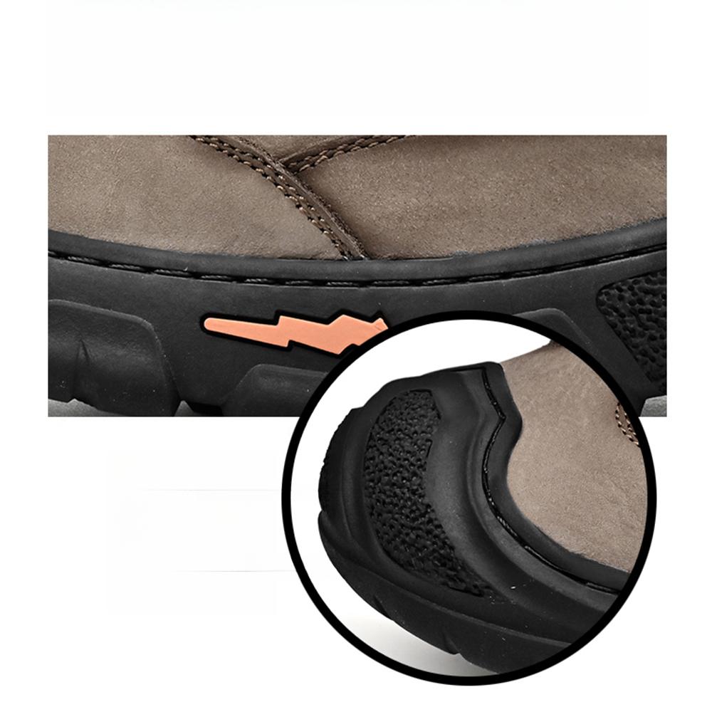 Outdoor Hiking Shoes Men Genuine Leather Camping Sneakers Man Casual Shoes Luxury Brand Casual Men's Footwear
