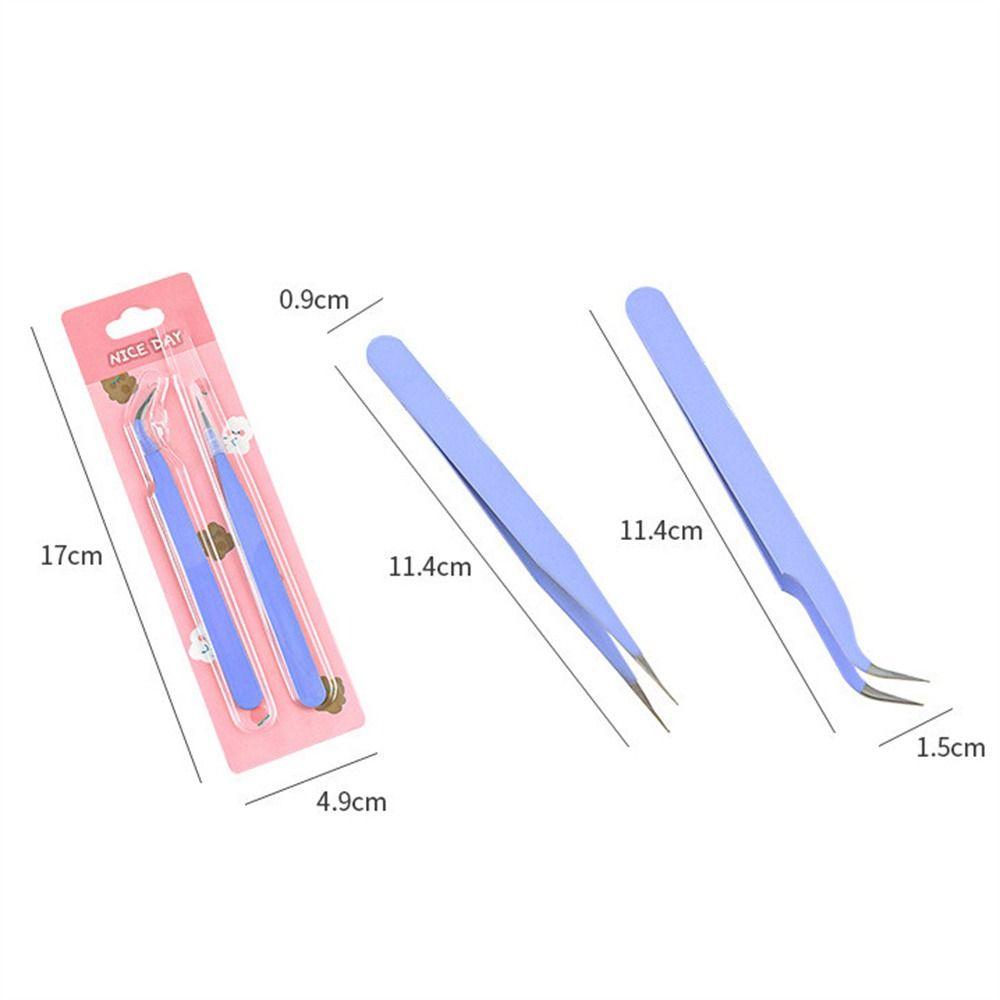 Macaroon Color Tweezers DIY Decroative Sticker Tweezers Back To School   Journal Diary