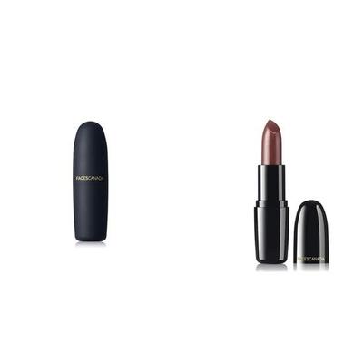 FACESCANADA Невесомая матовая помада 4 г Королевский бордовый 16 (Бордовый), Невесомая кремовая помада 4 г Сладкий мокко 22 (коричневый)