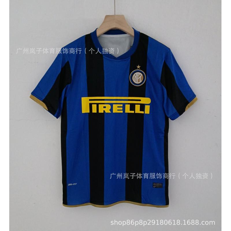 Vintage La Liga Santos, jersey Barcelona No. 10 Paris Portugal Inter Milan AC Brazil football jersey