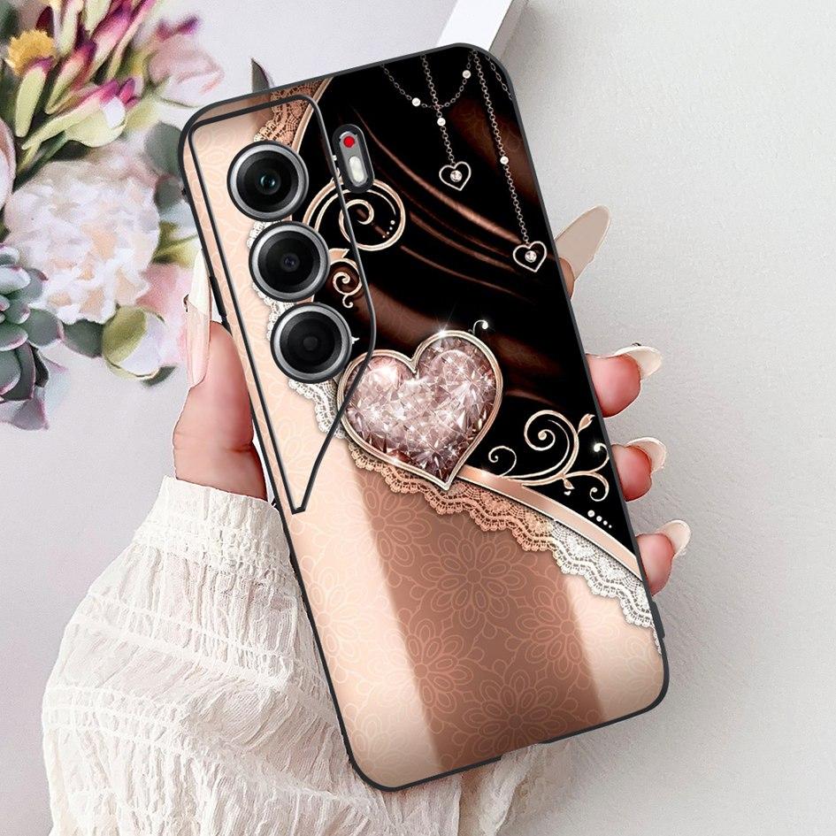 Чехол для Tecno Camon 40 2025 Новый Популярный Узор Бабочка Цветок Мягкий Силиконовый Чехол для Телефона Для Tecno Camon40 Pro CM6 CM5 Бампер
