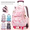 ZIRANYU Kids Rolling School Backpack