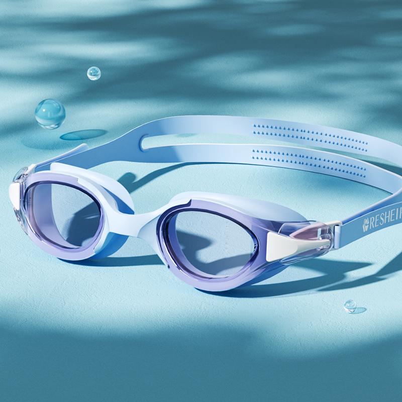 Унисекс Профессиональные очки для плавания для соревнований, Защита от запотевания и Водонепроницаемые очки для плавания для взрослых