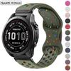 Силиконовый ремешок 26 мм 22 мм для Garmin Fenix 8 E 7 7X 6X Pro 5XPlus Epix Pro Gen 2 47 мм 51 мм/Enduro 3 Быстросъемный ремешок Браслет