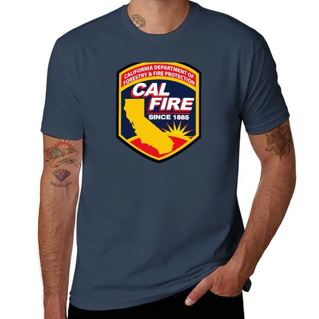 CAL FIRE CALIFORNIA TShirt Dry Fit Athletic Short Sleeve Shirt