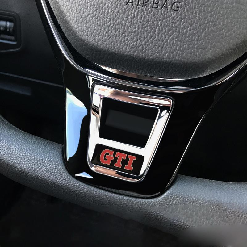 2026 Новый Для VW VOLKSWAGEN Rline R Логотип Наклейка на Руль Автомобиля Аксессуары Для Volkswagen Polo GTI Golf Passat Jetta Santana