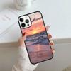 Летний закат на пляже, море, чехол для телефона для iPhone 17 Air 14 15 16 13 12, чехол для Apple 14 15 16 Pro Max Plus