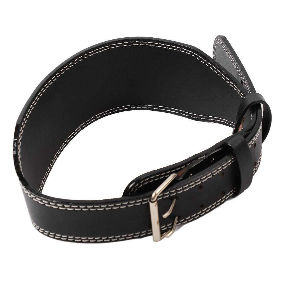 Пояс для поднятия тяжестей, защита талии, регулируемый пояс для поднятия тяжестей для тренировок в спортзале, черный, длина 130 см