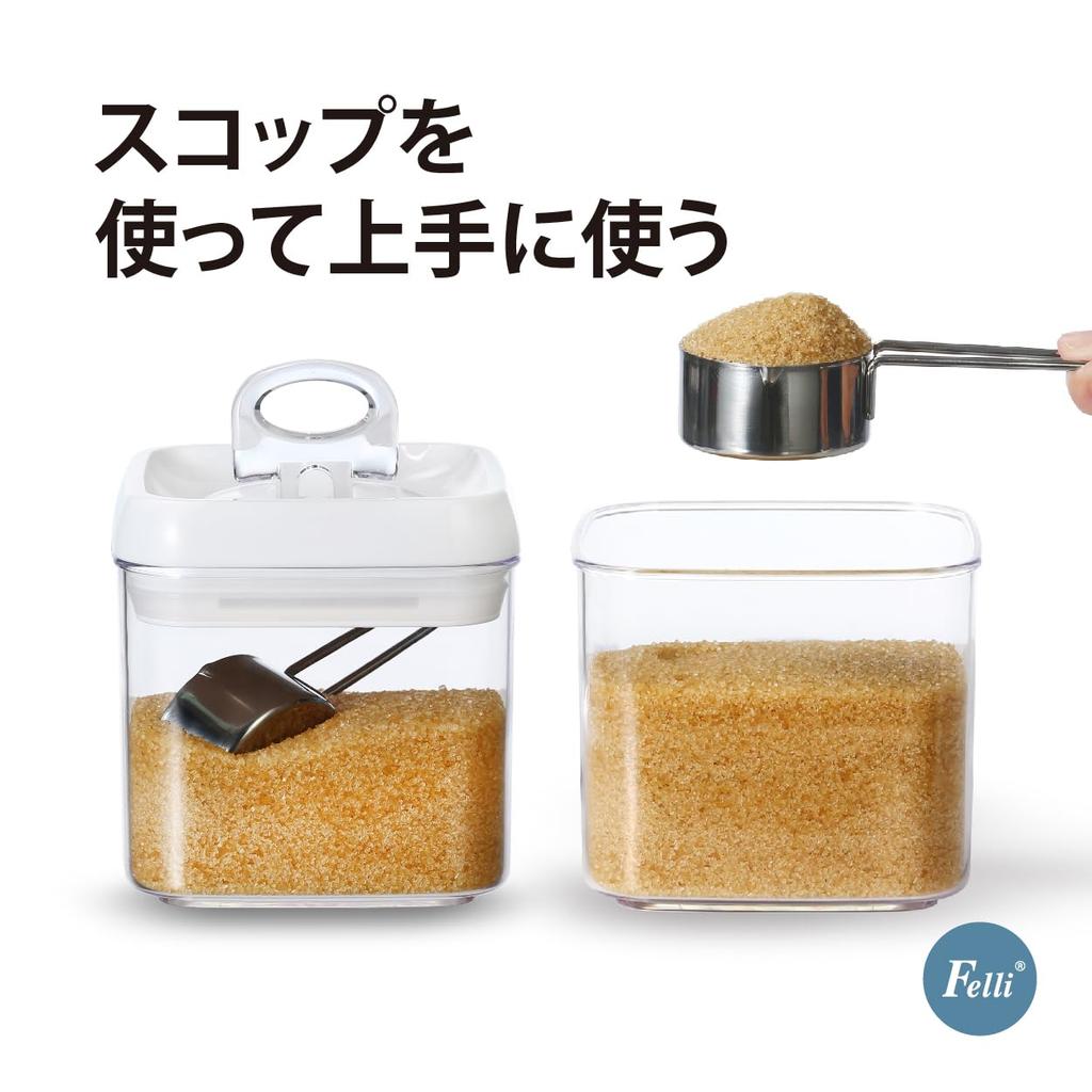 Felli Flip Герметичный контейнер для хранения Набор Большой дюймы S гал Посудомоечная машина Еда БФА Закуски Для хранения на кухне и в холодильнике Набор, 3, Тип,