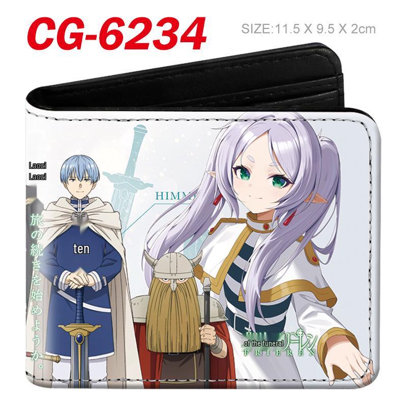 Фрирен: Кошелек для монет 3D-анимация «За гранью конца путешествия» - Стереоскопический рельефный мультяшный дизайн