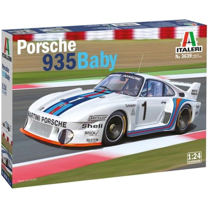 Platz Italeri 1/24 Porsche 935 Baby - Plastic Model Kit IT3639 (with Japanese Instructions)