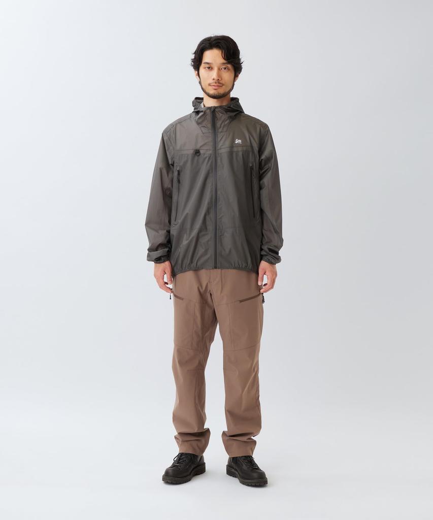 Snow Peak Backcountry Shell Outer Jacket for Men and Size L EP-JK-26SU003 Women, CHARCOAL,