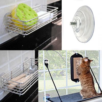 Улучшенная большая присоска с винтами 3,54"/90 мм Присоски 5 шт. Присоска с винтом M8 Очень сильный клейкий держатель с присоской