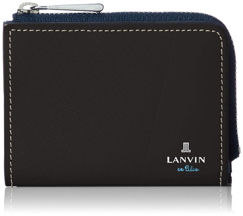 Частичный аксессуар Lanvin en Bleu Чехол для проездного с кошельком для монет, Черный