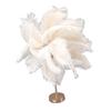 Ostrich Feather Table Lamp Rechargeable Modern Romantic Decoration Lamp Bedroom Bedside Lamp for