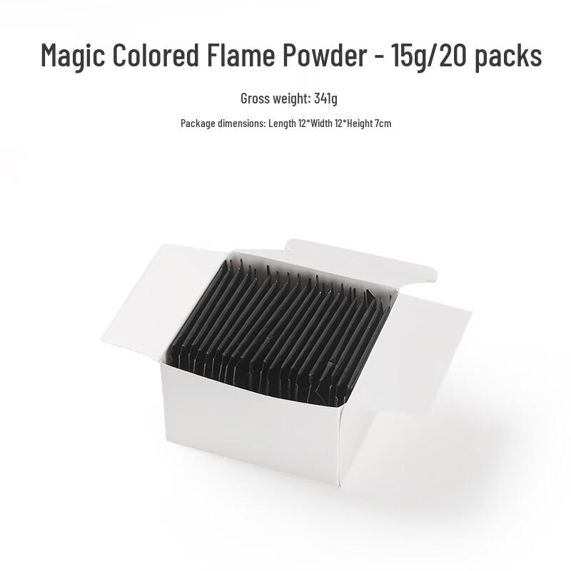 OEING Magical Color-Changing Fire Powder - 20 Pack