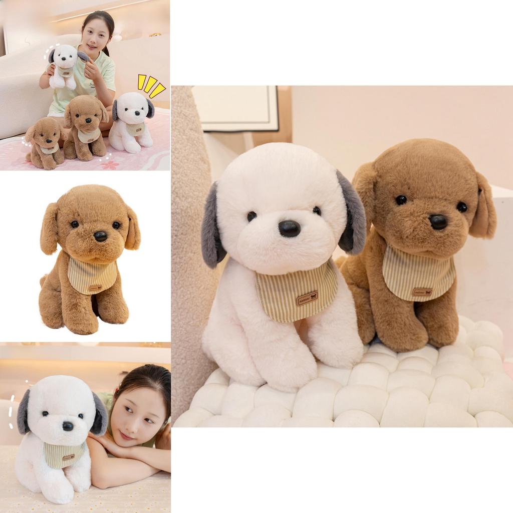 Plush Dog Toy With Pp Cotton Filling For Kids Gift And Playroom Decor