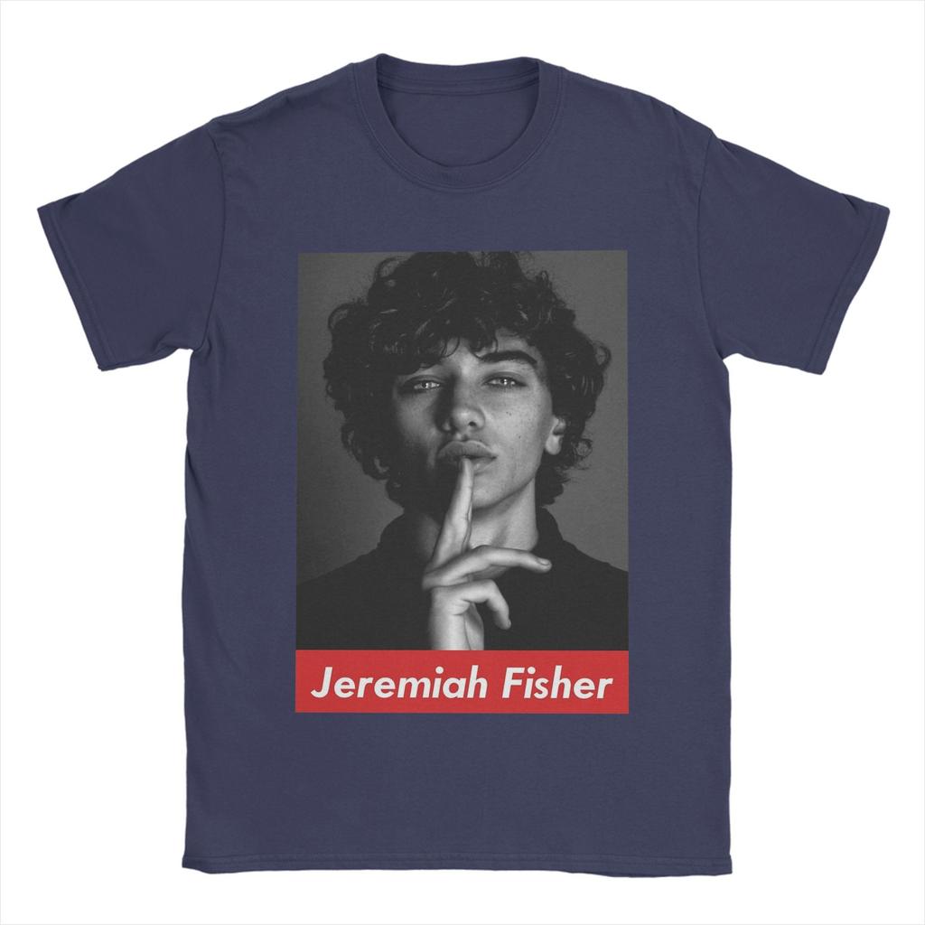 Повседневная футболка JEREMIAH FISHER The Summer I Turned Pretty для мужчин, с круглым вырезом, хлопковая, с коротким рукавом, идея для подарка, топы