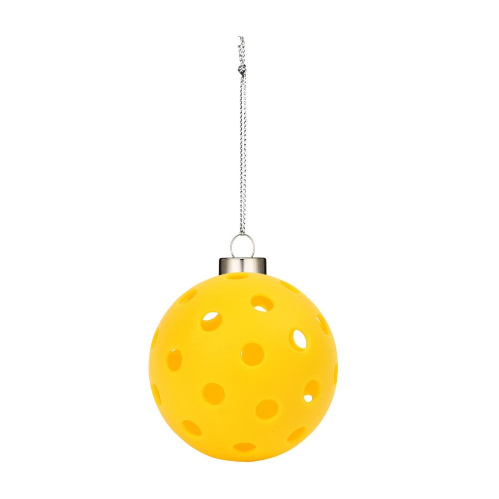 Realistic Pickleball Hanging Pendant Attached Hanging Chain Xmas Tree Decor Sports Lovers