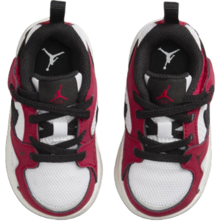 Air Jordan CMFT Era TD Чикаго Детские кроссовки Белый Varsity-Red Парус HQ0508-106