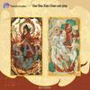 Настоящая бумага Chao Ke Wan Dao Gui Yi Xian, Акриловая, Глубокий цвет, Серия «Три слоя Lian Hua»