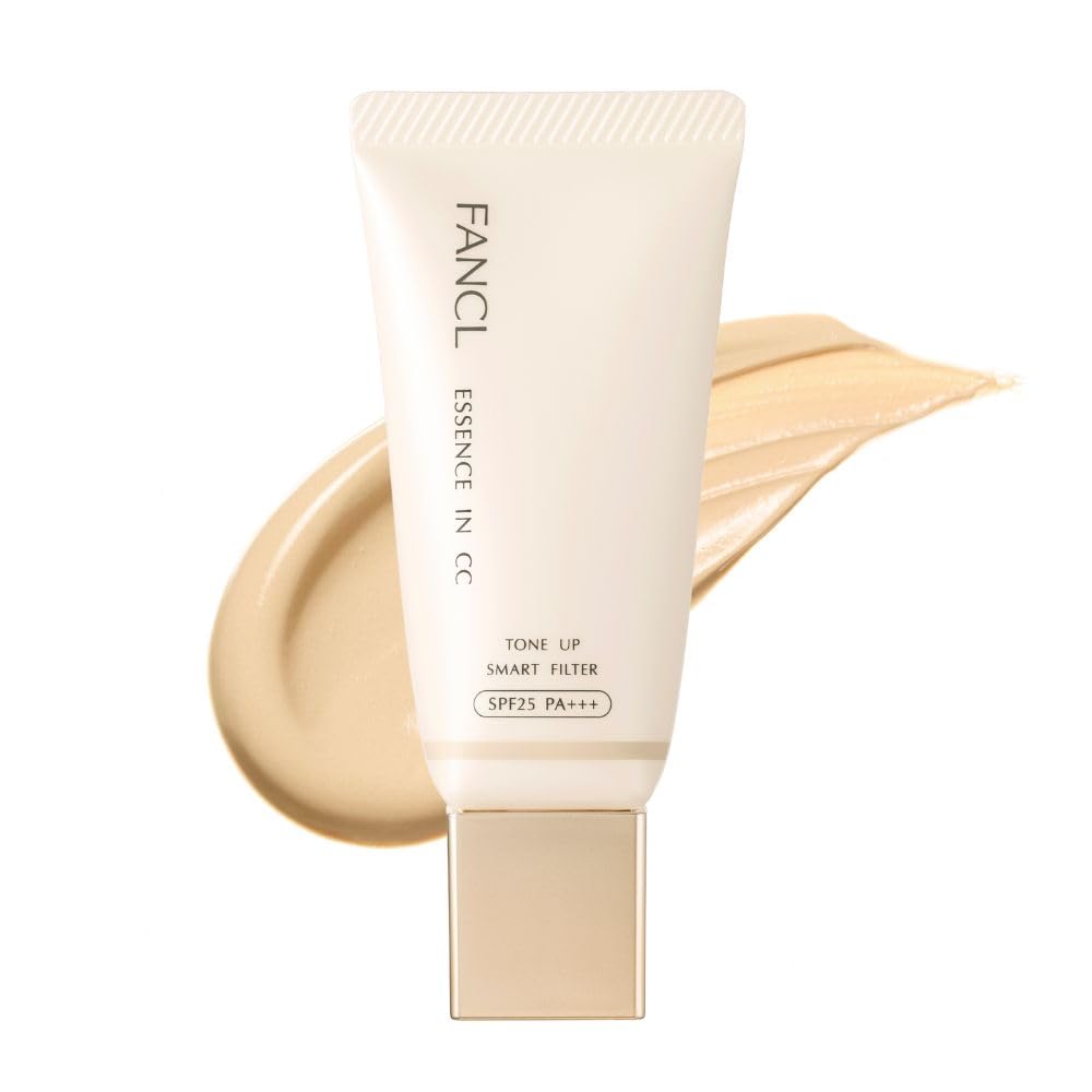 Fancl Essence In CC Cream SPF25 PA+++ All 2 Colors - Additive-Free Base/Foundation for a Radiant Glow