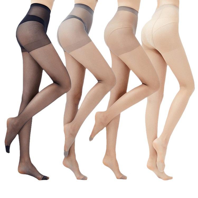 Женские ультратонкие чулки 10D - сексуальные колготки бикини с Т-образным вырезом и бабочкой на весну и лето