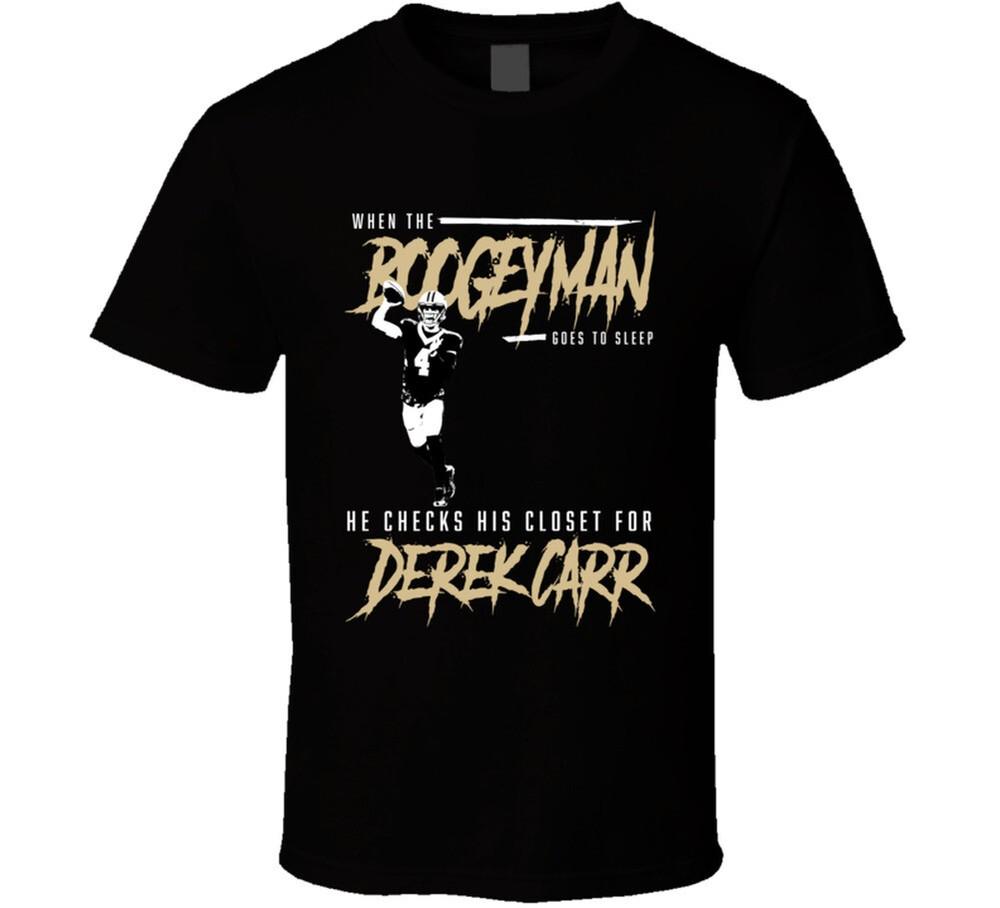 Derek Carr Boogeyman New Orleans Football Fan T Shirt Unisex T-Shirt