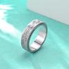 Fashionable Decompression Corrosive Devil's Eye Fashionable Trendy Rotatable Men's Ring