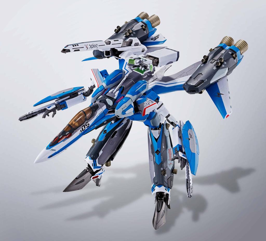 TAMASHII NATIONS DX Chogokin Macross Delta Super Siegfried Immelman Revival 260 мм окрашенная подвижная фигурка VF-31J (Машина Хаяте) Вер. Прибл.