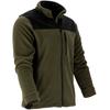 Fleece Sweatshirt. Khaki-Black, "", Ce, Lahti