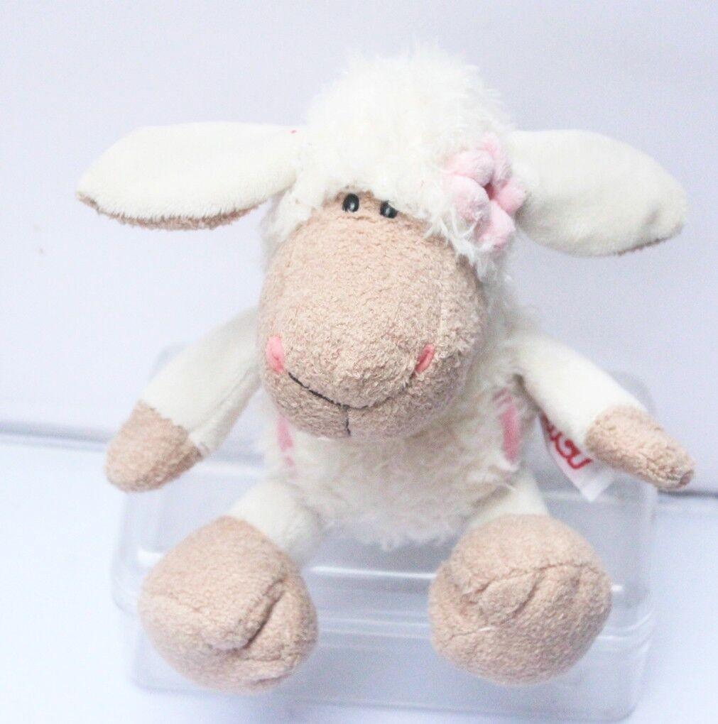 Charming White Sheep Stuffed Animal 25cm Plush Doll Perfect For Baby Gifts