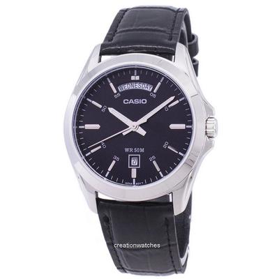 Analog Black Dial MTP-1370L-1AVDF MTP-1370L-1AV Мужские часы