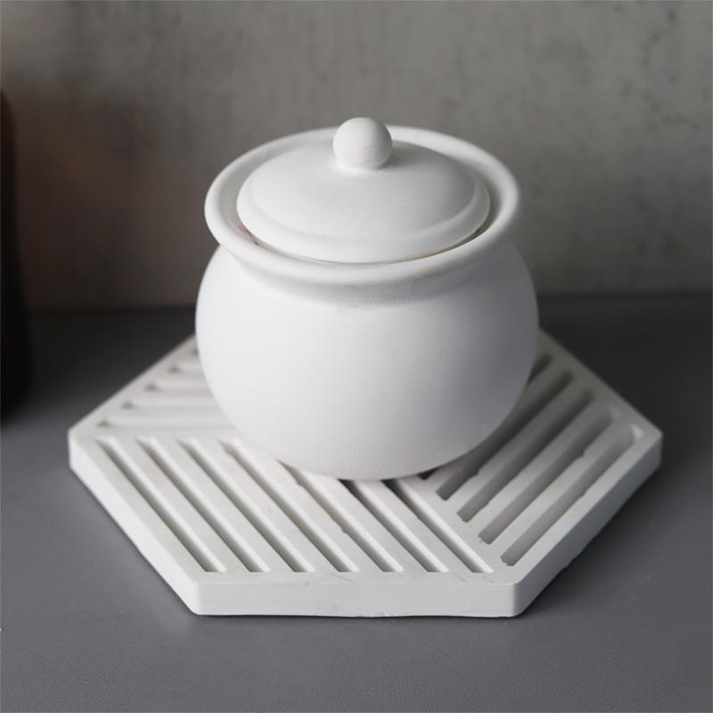 Круглая гипсовая банка для свечей своими руками, силиконовая форма с крышкой, форма из цементной смолы, банка для хранения вазы ручной работы, украшение для дома, ремесленные украшения