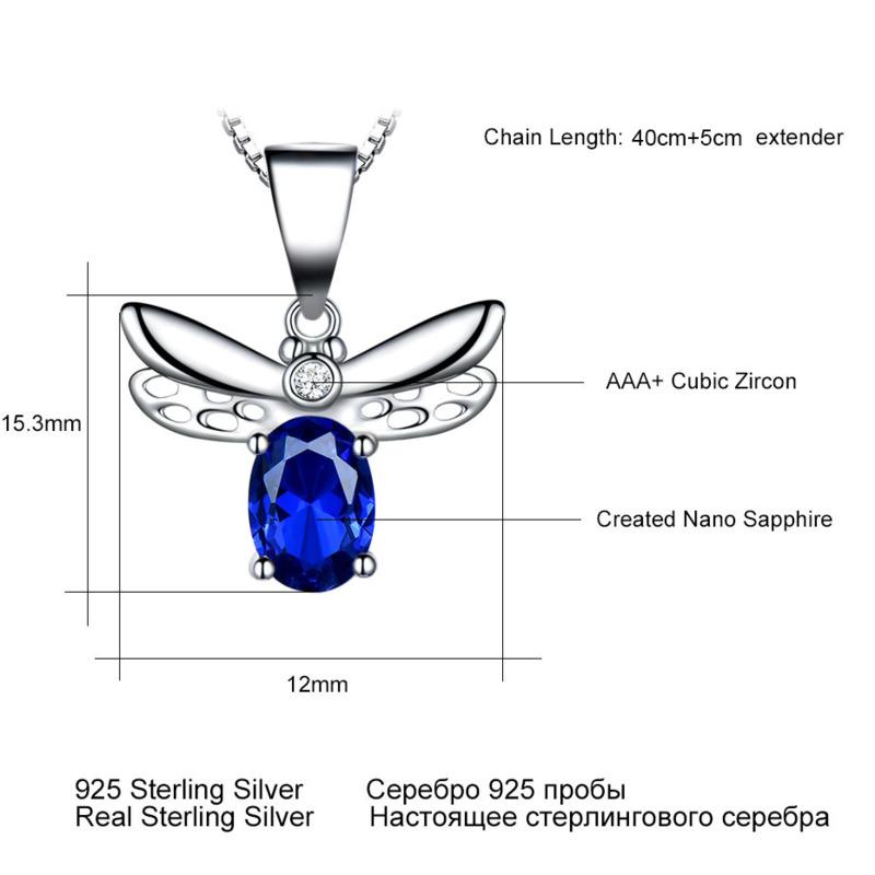 Gica Gema Стерлингового серебра 925 пробы, прекрасная пчела, великолепный темперамент, хит продаж, ожерелье с подвеской для женщин, изысканные ювелирные изделия высокого качества, подарок на День святого Валентина