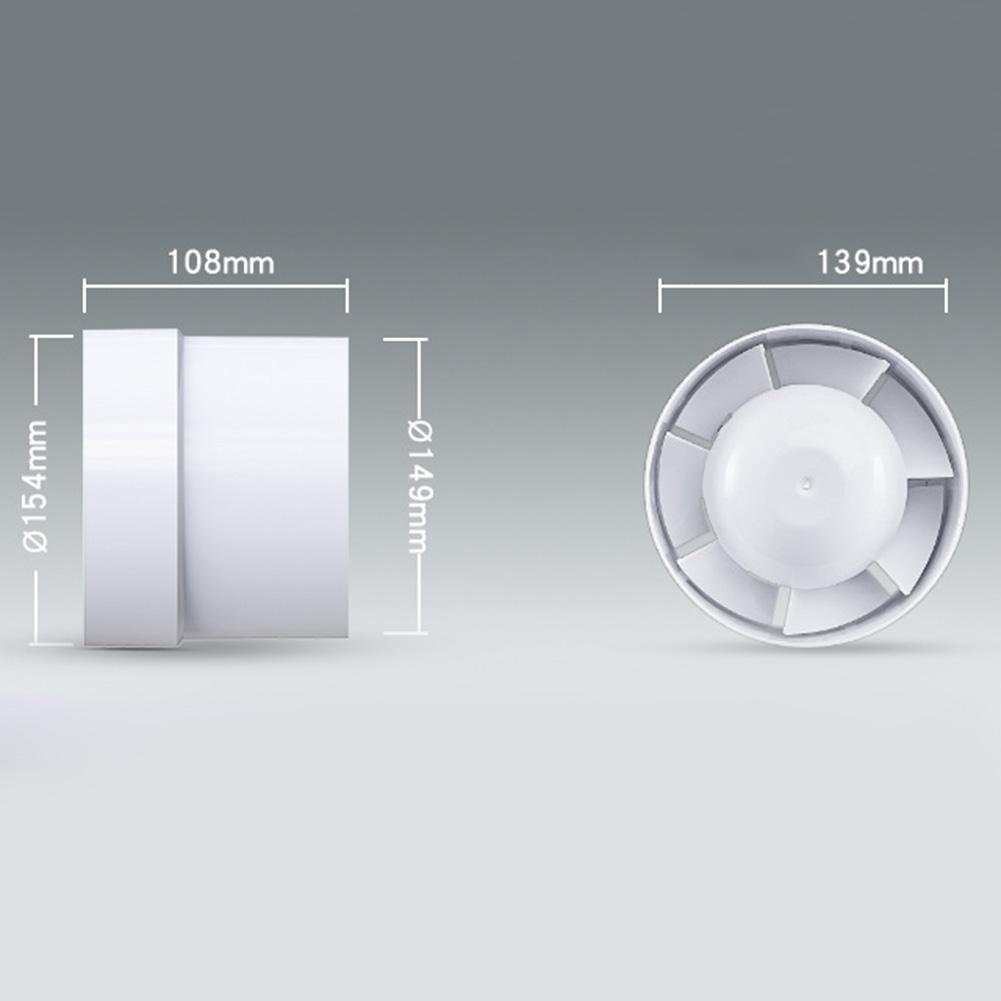 Аксессуары вытяжного вентилятора ABS встроенные малошумные